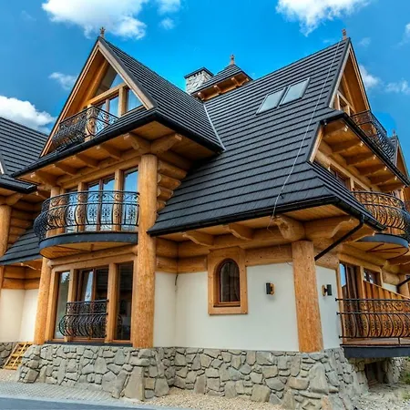 Pajo I -rezydencja Tatry--grota Solna--taras--garaz Podziemny Zakopane
